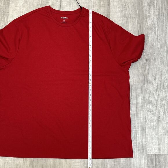 NWT Goodfellow & Co Men’s Short Sleeve Crew Neck  Size 2XL Red - Picture 16 of 16
